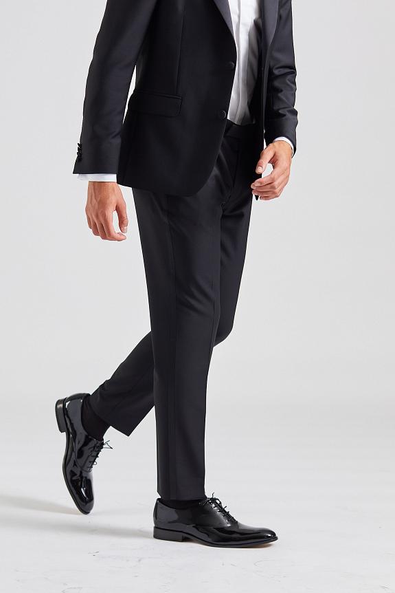 Oscar Jacobson Denz Tuxedo Trouser Black 